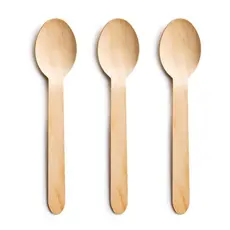 Дървени лъжици 50 бр