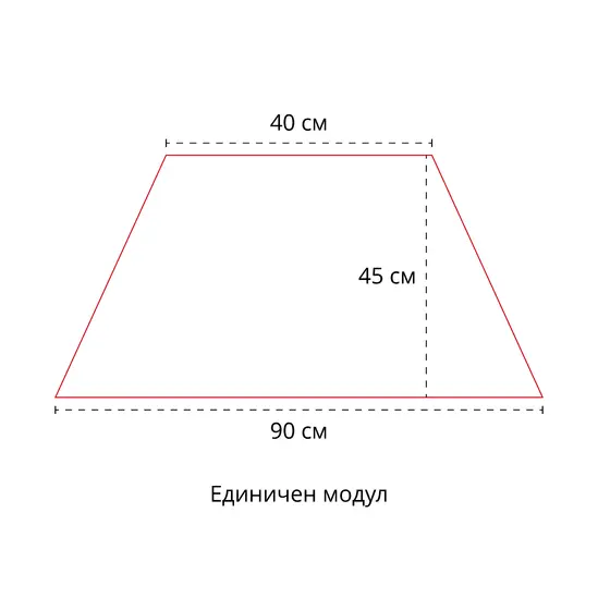 Диван модулен ИСИХИЯ LFT