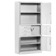 Архивен шкаф BTL ЕS 185х90х40 см с отворени врати- сниман отпред