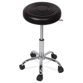 Бар стол ЯНЕ- черен цвят седалка