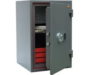 Сейф PMT 67 TEL – комбиниран модел със защита от взлом и огън