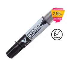 Маркер за бяла дъска Pilot Master черен с пиктограма 2.95 лв.