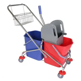 Количка за почистване с преса