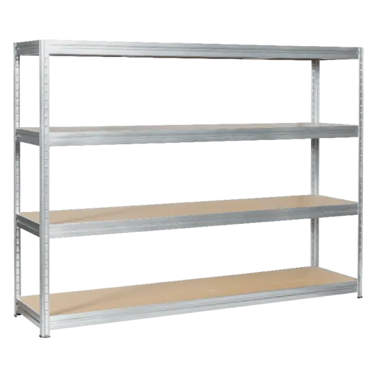 Метален стелаж BTL цинк -177x240x60см 