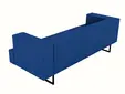 Диван триместен ГОРУБЛЕ FRE 03 - сниман отстрани, тъмно син цвят на дивана