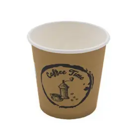 Чаша картонена 100 мл 50 бр