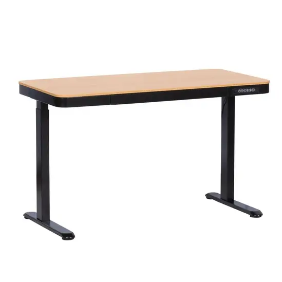 Комплект регулируемо бюро и стол ДРАЧ-снимка отпред, два цвята