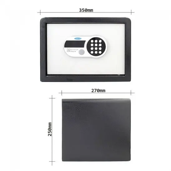 размери на Метален сейф UNS TRL1