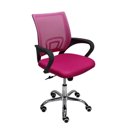 Работен стол ЛОРИ- цикламен цвят, ергономичен