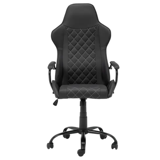 Геймърски стол ДЪСТ- симка отпред, ергономичен