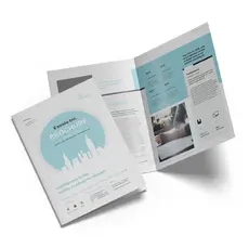 Дипляна А4 с 1 сгъвка 50 броя