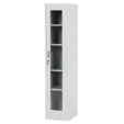 Архивен шкаф BTL GR с 5 отделения 180х38х40 см-сниман отпред, затворен