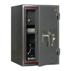 Метален сейф PMT комбиниран 67, огнеупорен, тристранно заключване