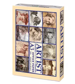  Пакет Копирна хартия ARTIST A3 80 гр. 500 л-сниман вертикално