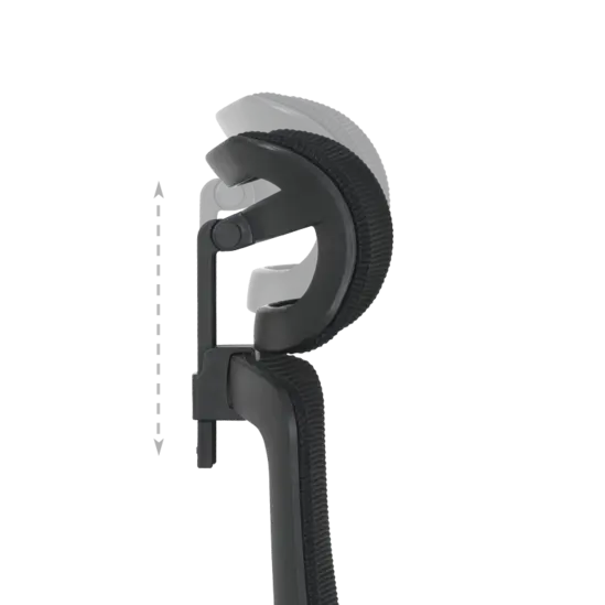 Работен стол АХИНОРА- регулируема височина на подглавник