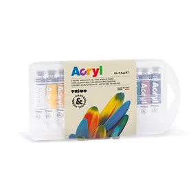 Акрилни бои Primo тубички 7.5 мл 12 цвята