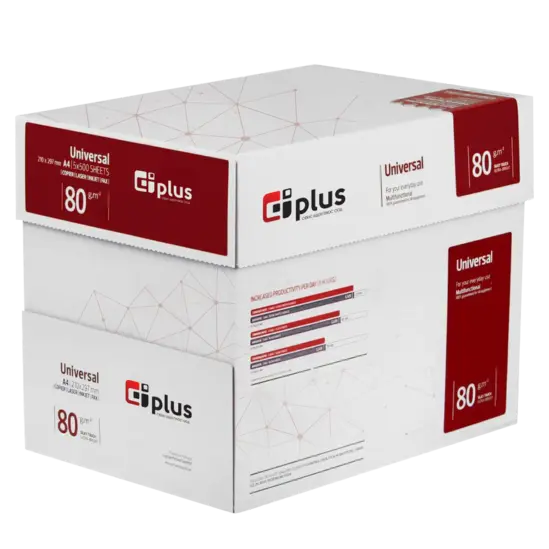 Копирна хартия Офис Идея Плюс А4 1 кашон (5 пакета) 