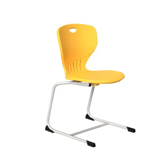 Ученически стол МАКСИ C 8 до 12 клас-жълт