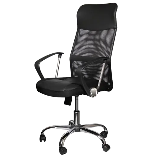 Директорски стол MONTI HB- еко кожа, меш