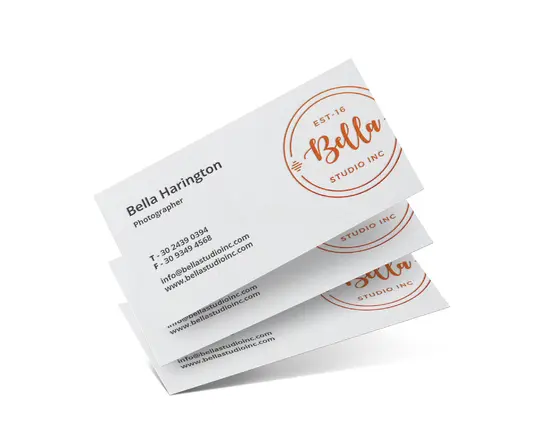 Визитки едностранни ламинат 120 броя