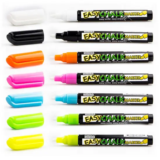 Маркер тебешир Marvy Uchida зелен