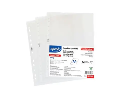 Джоб за документи А4 кристал 90 микр  50 бр