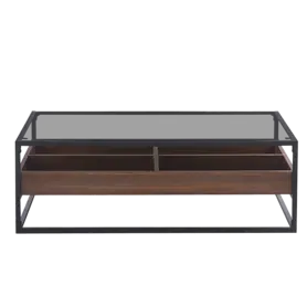 Холна маса КАЯ- с плот от закалено стъкло