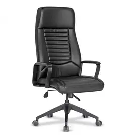 Президентски стол СВИЛЕН STH 01- черен цвят еко кожа