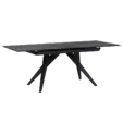 Трапезна маса КАЙ разтегателна-черни крака