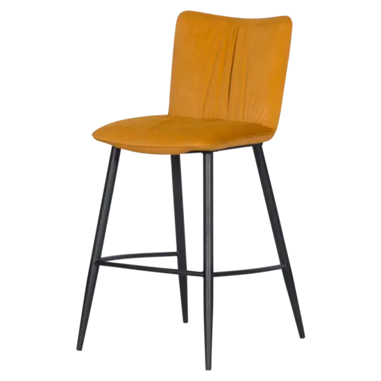 Бар стол АМАЯ - метални крака, черни