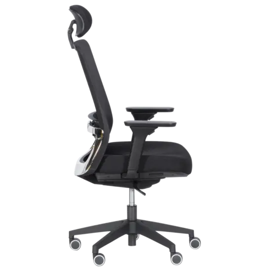 Директорски стол АЛЕКСИ- черна полипропиленова база