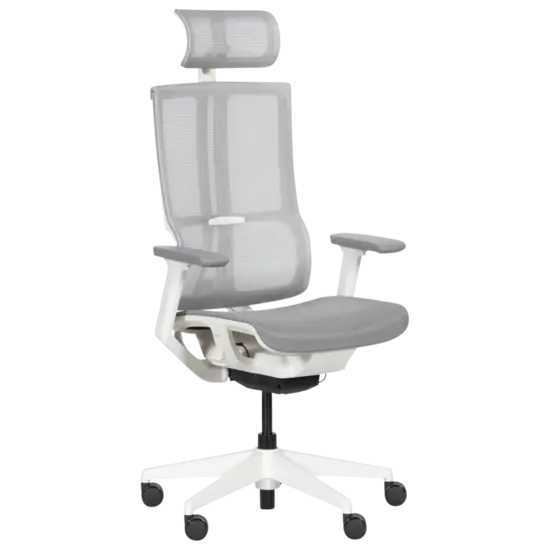 Работен стол НАКСОС- сив