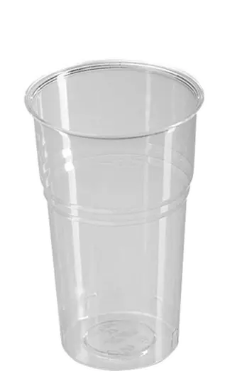 Чаша прозрачна 400 мл. 50 бр