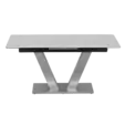 Трапезна маса ДАРИН разтегателна- керамичен плт, сив цвят