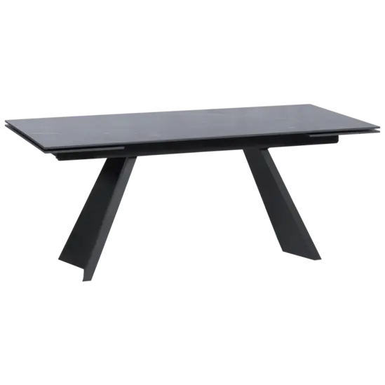 Tрапезна маса ЛЮБА разтегателна-черен цвят