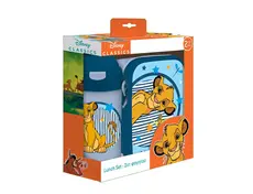 Кутия за храна и бутилка за вода Lion King