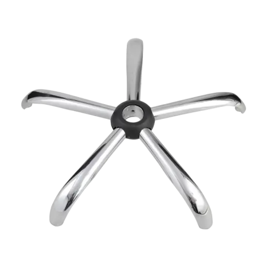 Звезда за офис стол- хромирана