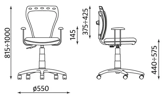 Детски стол ВЛАКЧЕ- схема