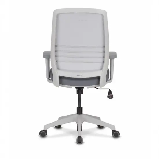 Работен стол COBI сив-снимка отзад