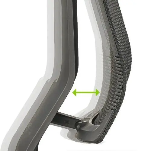 Работен стол G1 бежов-лумбална опора