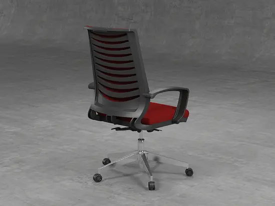 Работен стол ДУЛО NT 41- снимка отзад