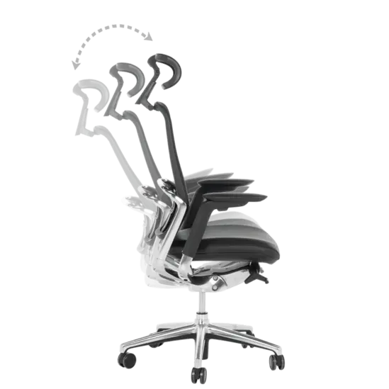 Работен стол АРЕС- наклон на облегалката